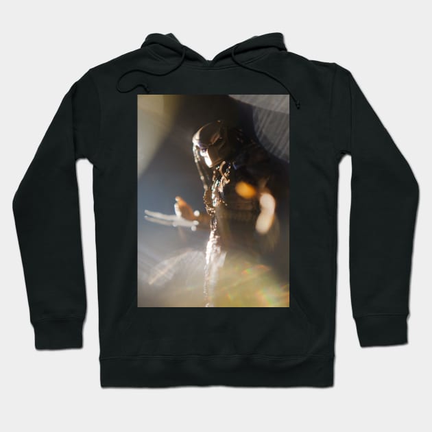 Jungle Hunter Predator Shine Hoodie by Mikes Monsters